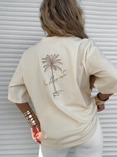T-SHIRT PALMS BY ME KOKOSOWY 